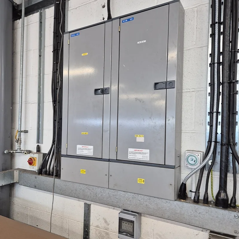Distribution boards inspected during a commercial electrical condition report